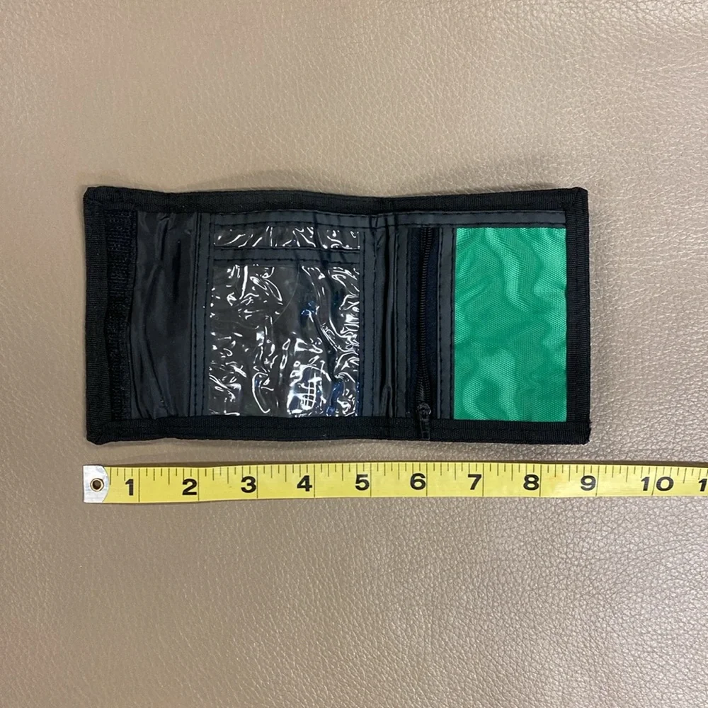 Football Pattern Wallet - 8 3/4” x 4 1/4”